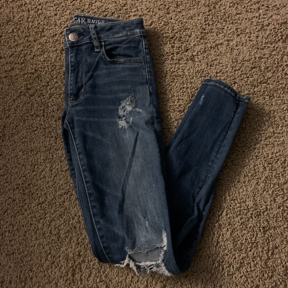 American Eagle Super Stretch Hi-Rise Jeggings